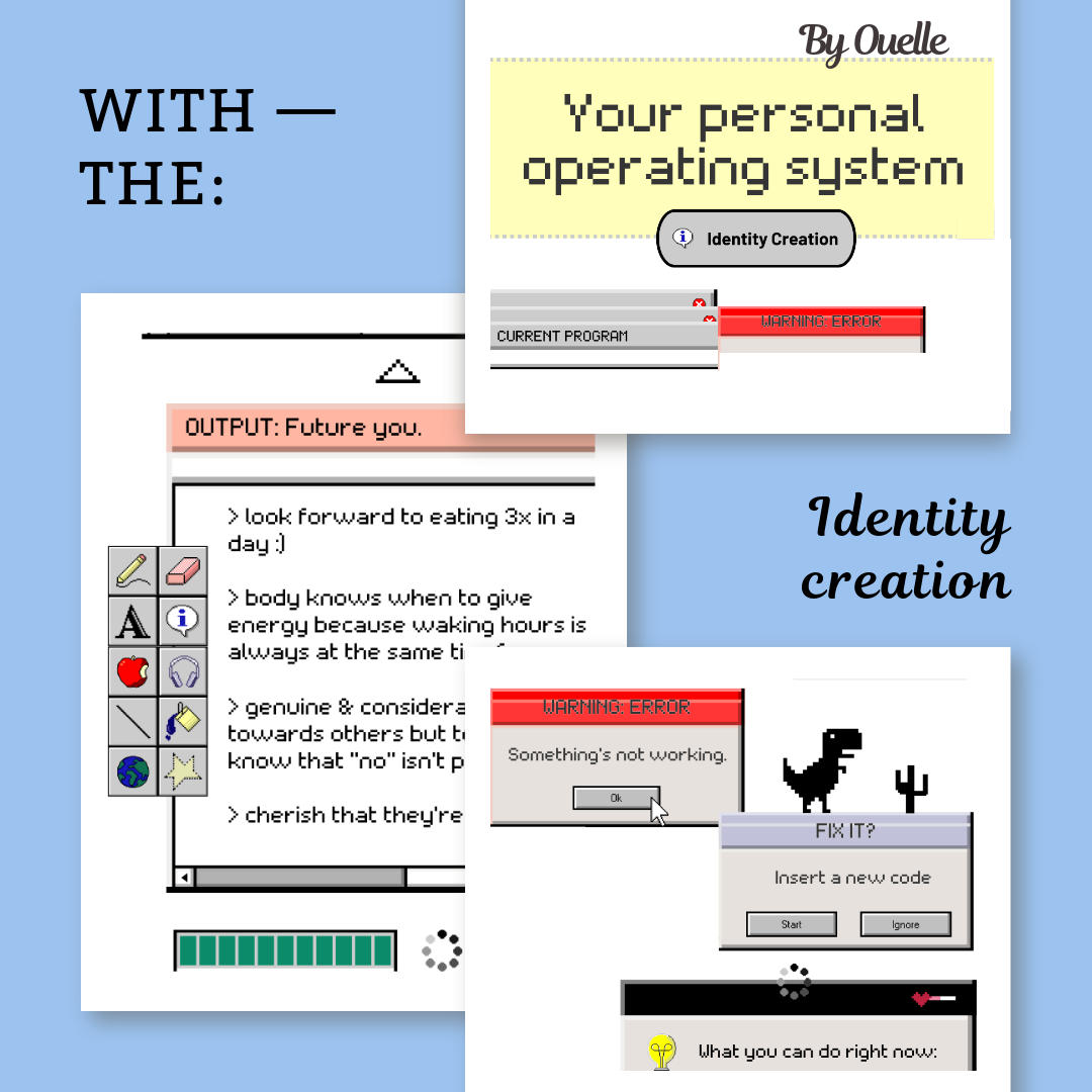 Identity Reset Planner  [𝐆𝐚𝐦𝐢𝐟𝐲 𝐘𝐨𝐮𝐫 𝐋𝐢𝐟𝐞 𝐒𝐞𝐫𝐢𝐞𝐬]  Digital Worksheet    (PDF)