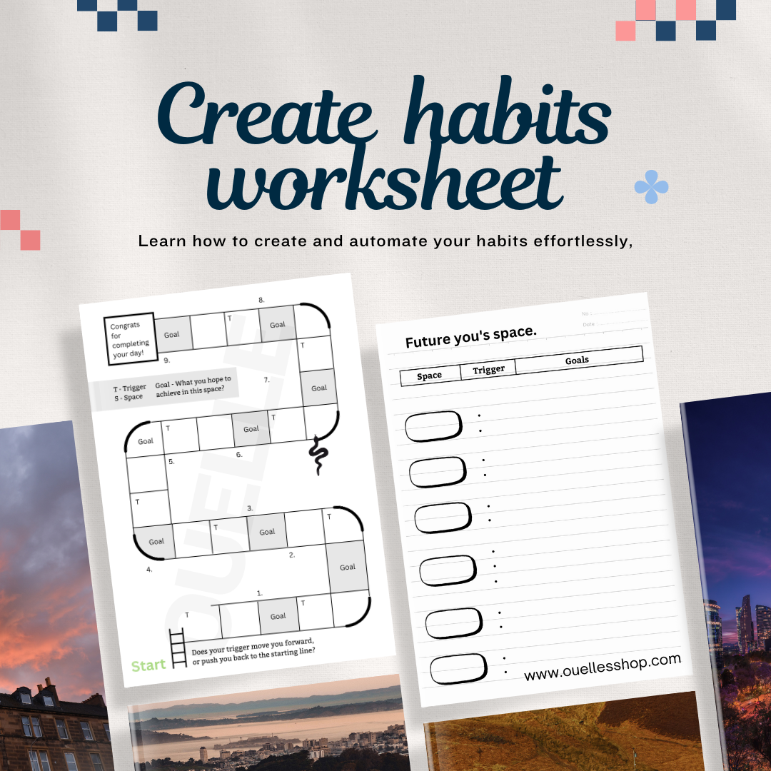 𝘚𝘯𝘢𝘬𝘦𝘴 𝘢𝘯𝘥 𝘓𝘢𝘥𝘥𝘦𝘳𝘴: How to Form Habits  [𝐆𝐚𝐦𝐢𝐟𝐲 𝐘𝐨𝐮𝐫 𝐋𝐢𝐟𝐞 𝐒𝐞𝐫𝐢𝐞𝐬]  Digital Worksheet    (PDF)
